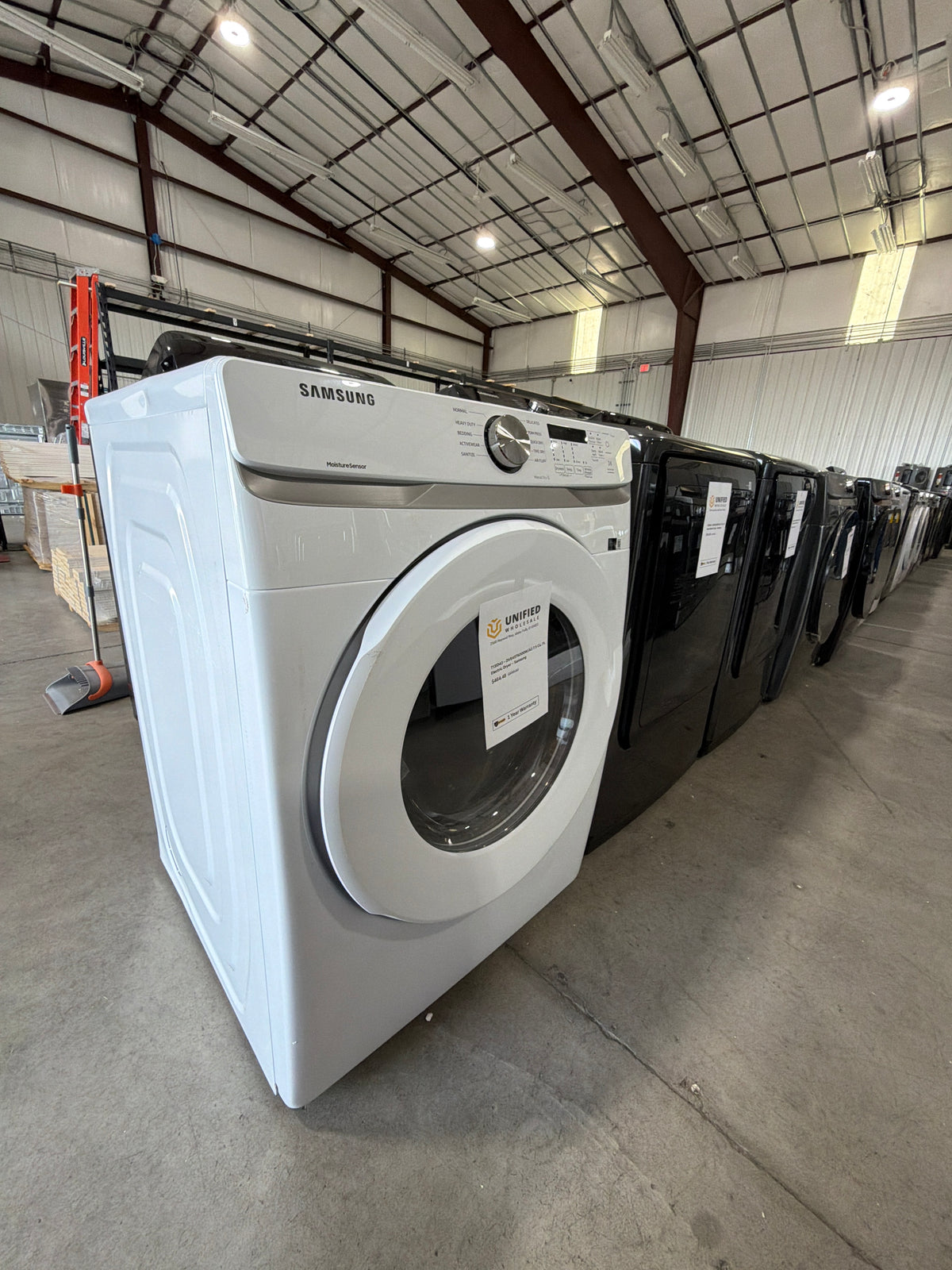 T13ID43 – DVE45T6000W/A3 7.5 Cu. Ft. Electric Dryer – Samsung