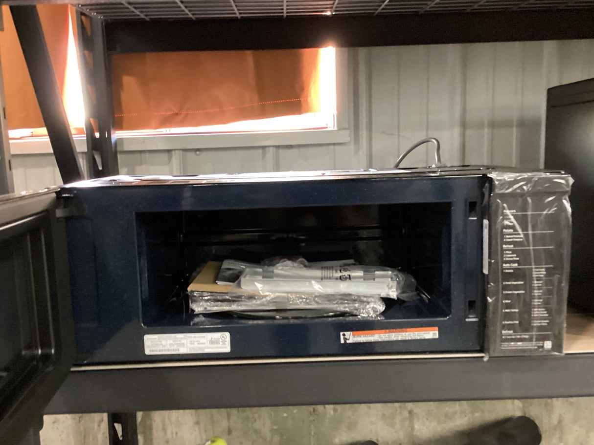 T2ID13 - Samsung Smart SLIM 1.1-cu ft Low Profile Over-the-Range Microwave ME11A7510DS/AA