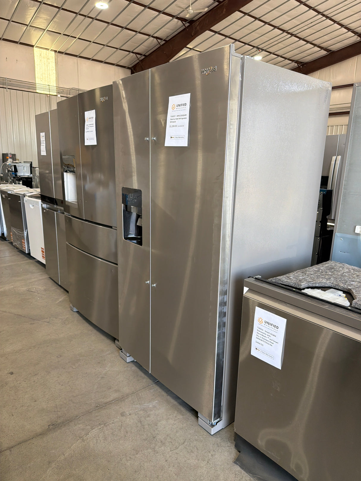 T10ID37 – WRS335SDHM Side-by-Side Refrigerator – Whirlpool