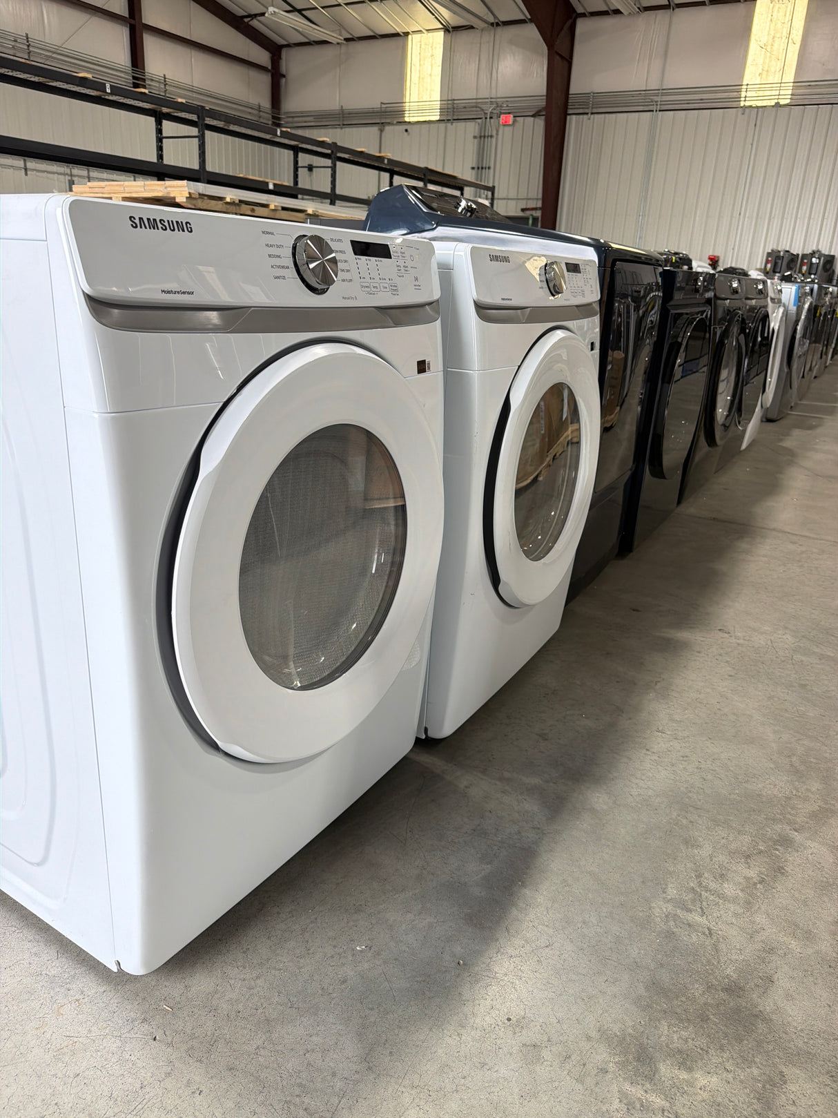 T12ID40 - Samsung DVE45T6000W/A3 7.5 cu. ft. Electric Dryer