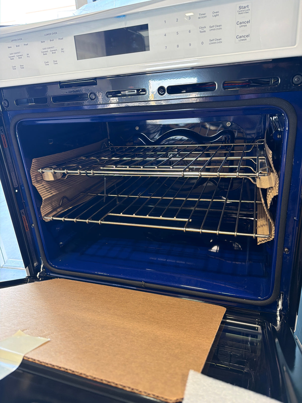 KitchenAid 30 in. Double Electric Wall Oven KOED530PWH - scratch and dent, Nampa ID (photo 5)
