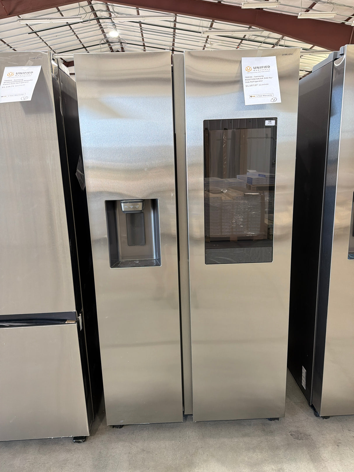 T8ID30 - Samsung RS22T5561SR/AA Side-by-Side Refrigerator