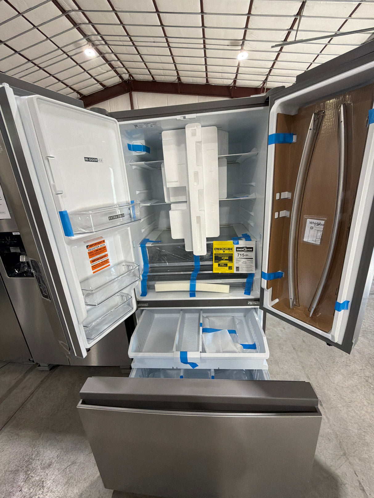 T10ID33 – WRFF3536SZ French Door Refrigerator – Whirlpool