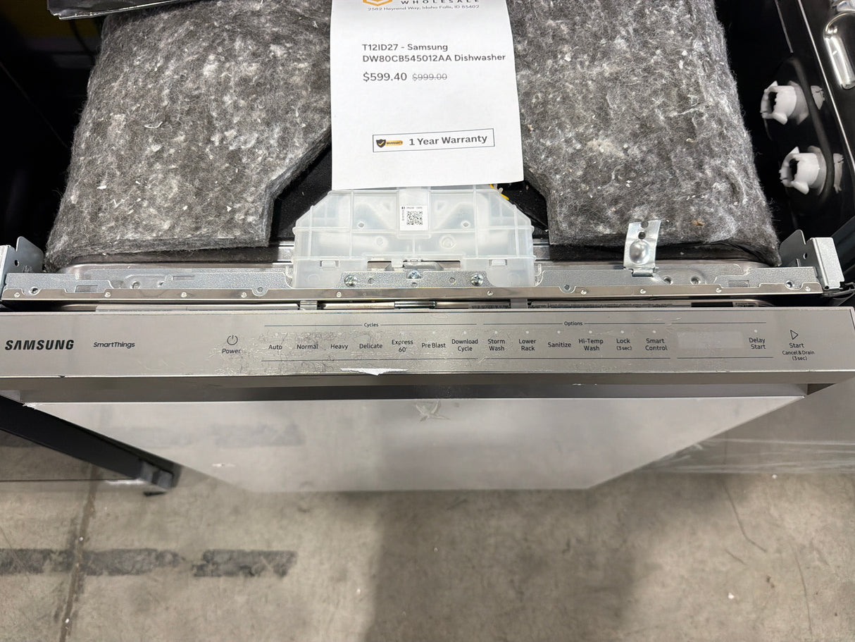 T12ID27 - Samsung DW80CB545012AA Dishwasher