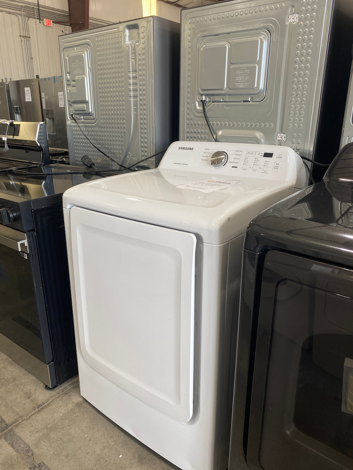 T11ID02 Samsung 7.2 cu ft Electric Dryer with Sensor Dry DVE45T3200W –