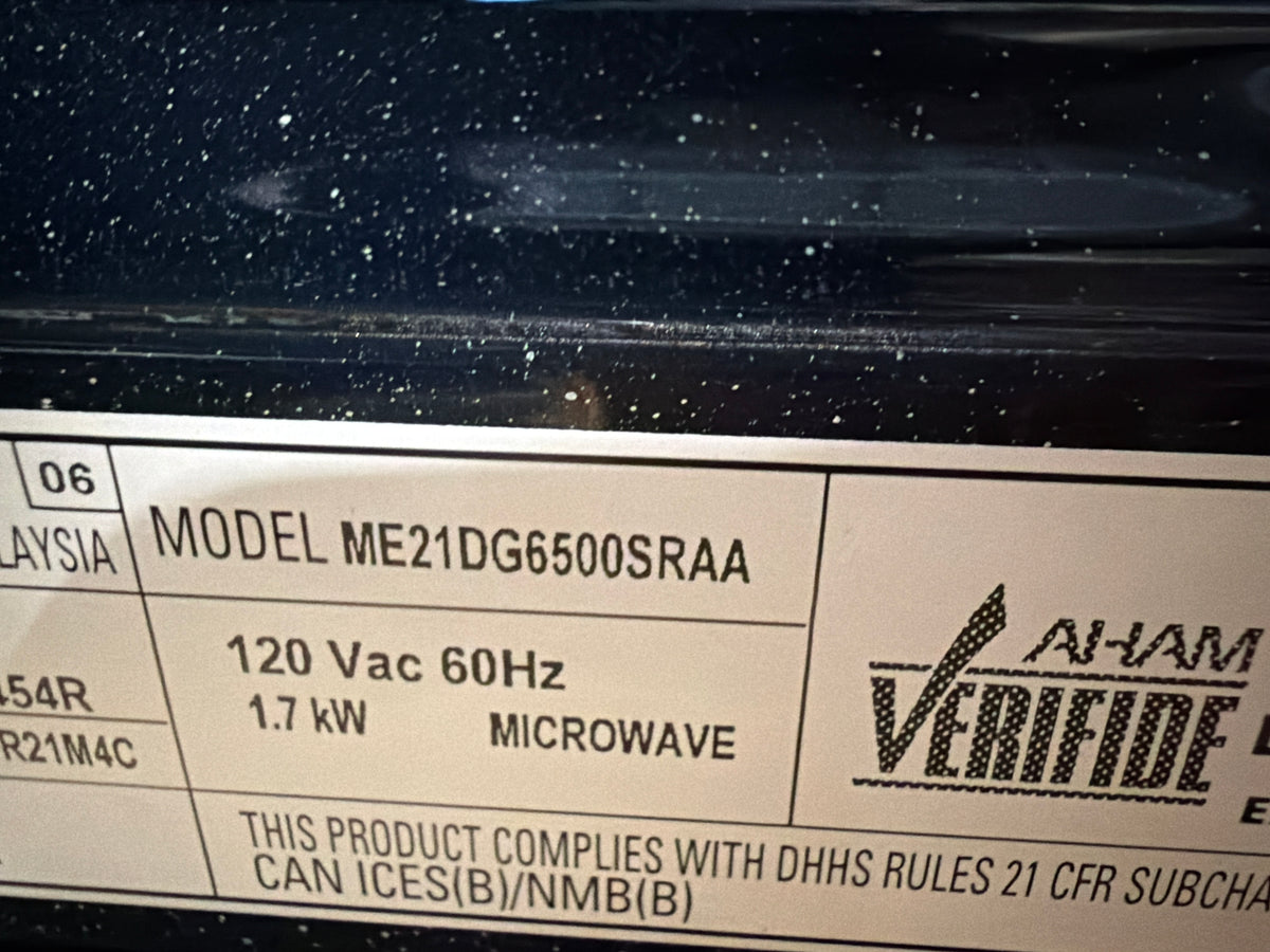 Samsung 2.1 cu ft Bespoke Smart Over-the-Range Microwave Stainless Steel ME21DG6500SRAA – T2NP17