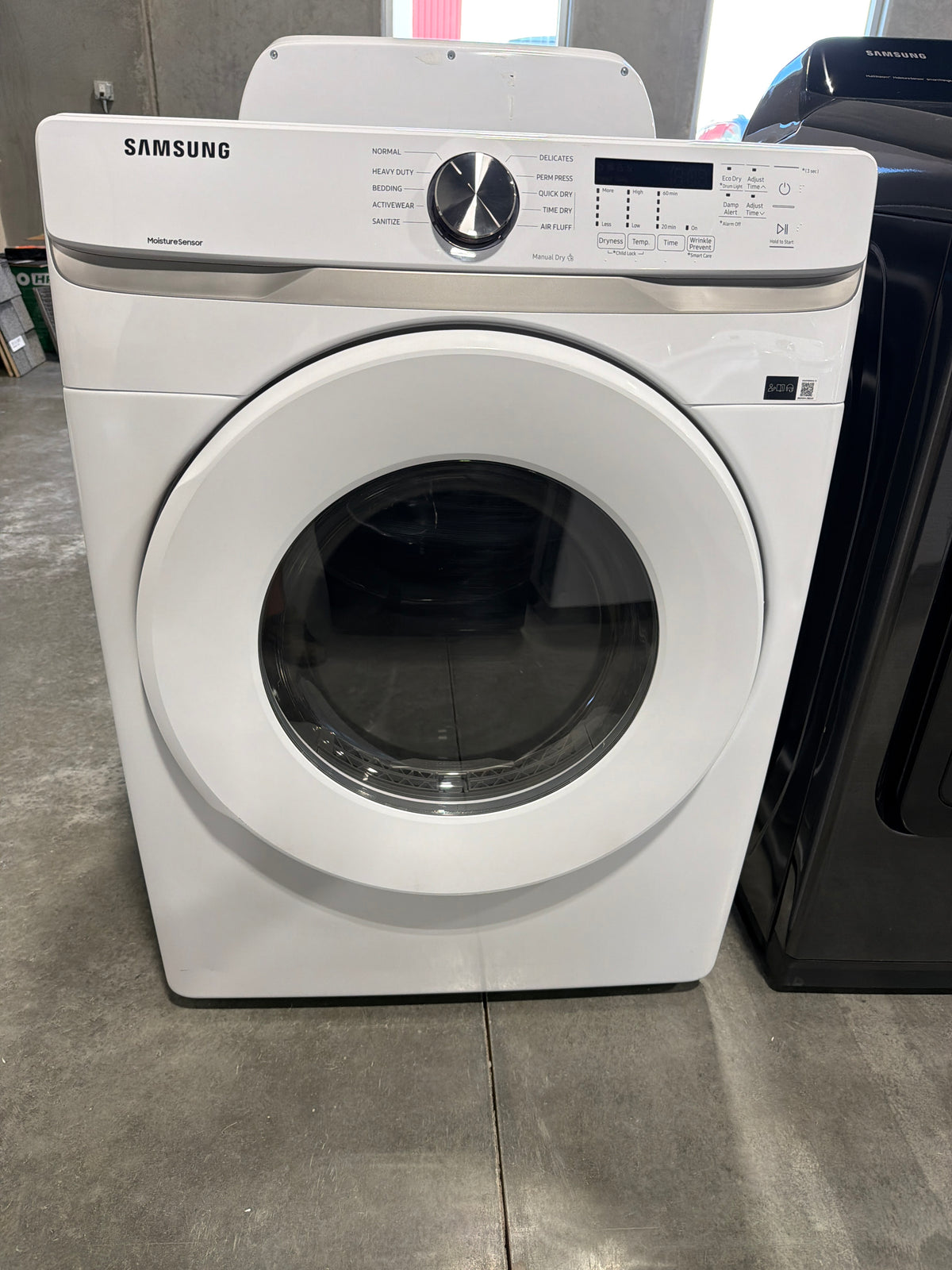 Samsung 7.5 cu ft Smart Electric Dryer with Steam DVE45T6000W/A3 – T2NP06