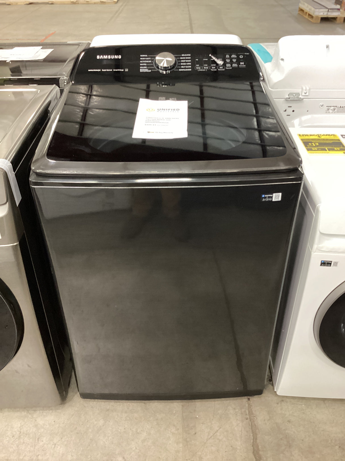 T1ID07 6.0 cu.ft. 5500 Series Top Load Washer with SuperSpeed WA52DG5500AVUS
