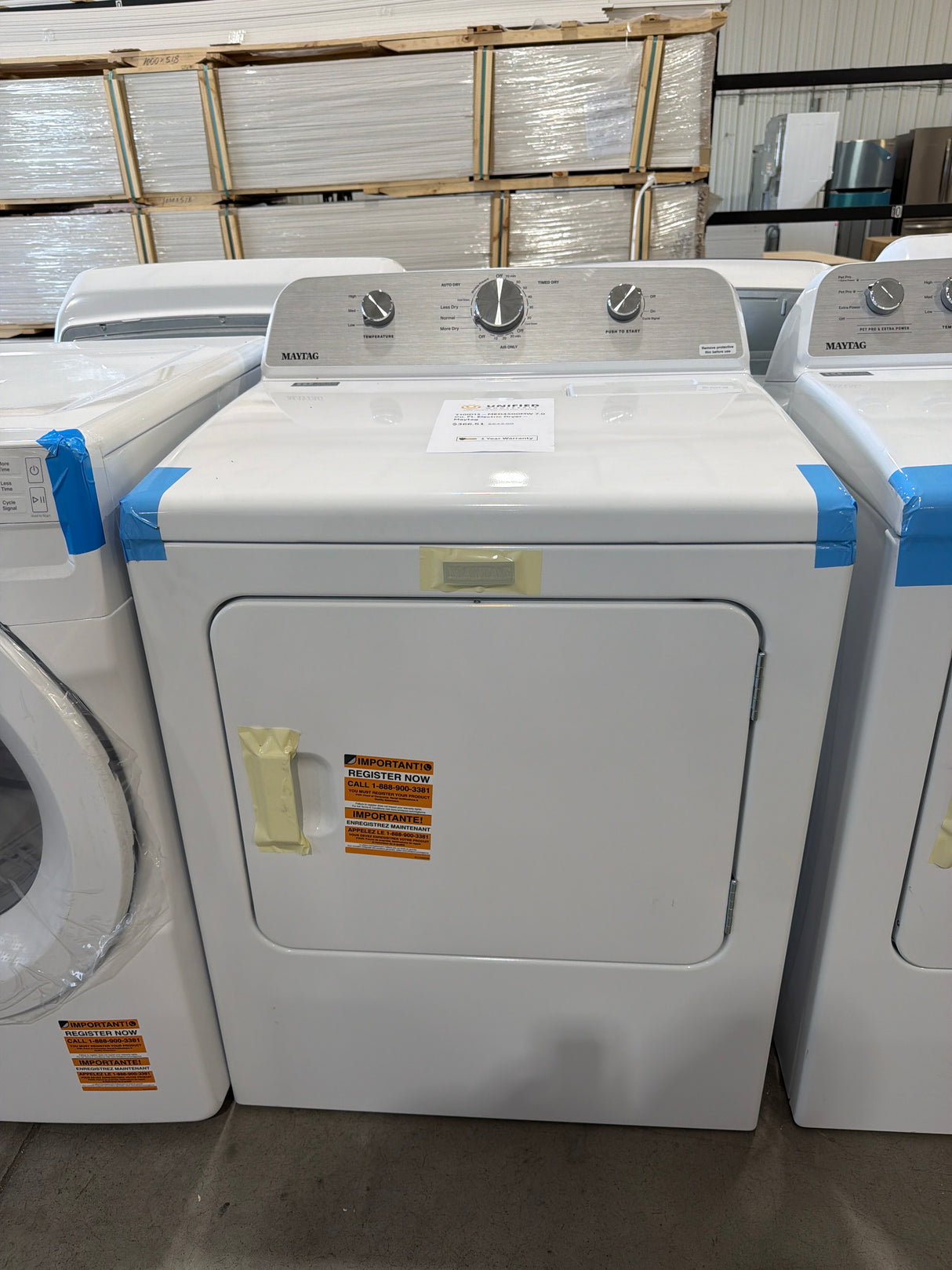 T10ID13 – MED4500MW 7.0 Cu. Ft. Electric Dryer – Maytag