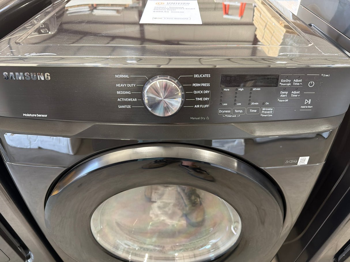 T8ID07 - Samsung DVE45T6000V/A3 Smart Electric Dryer