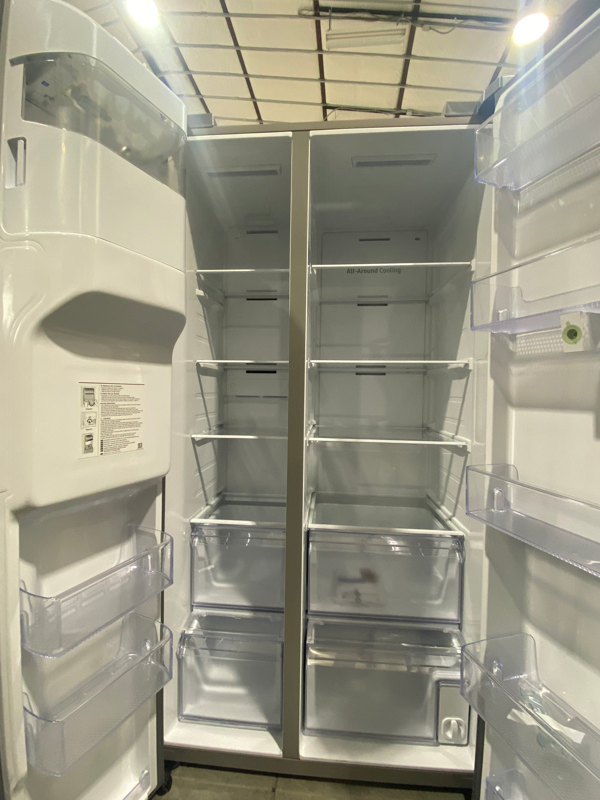 T12ID06 - Samsung RS22T5561SR/AA 21.5 cu. ft. Side-by-Side Refrigerator