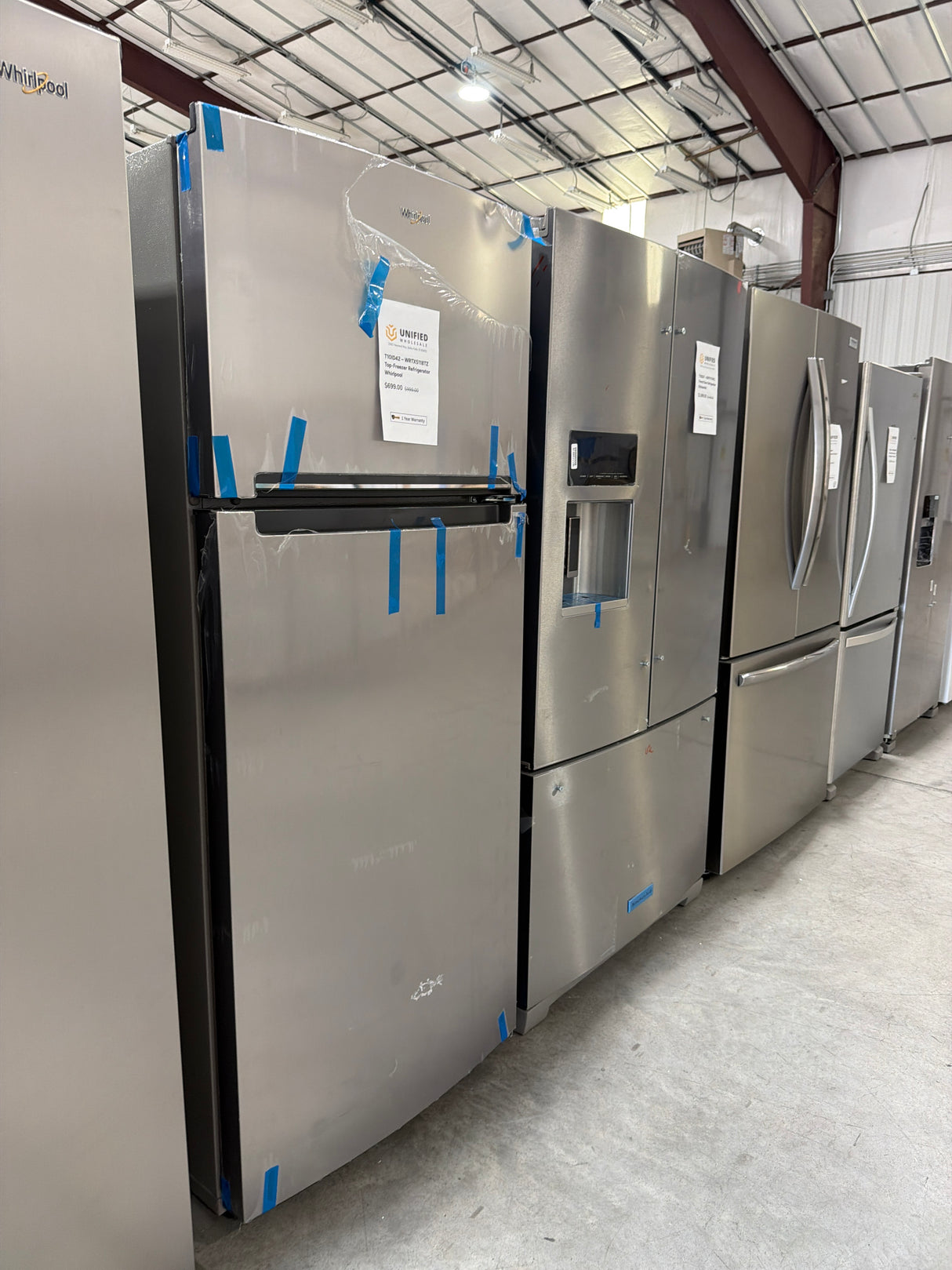 T10ID42 – WRTX5118TZ Top-Freezer Refrigerator – Whirlpool