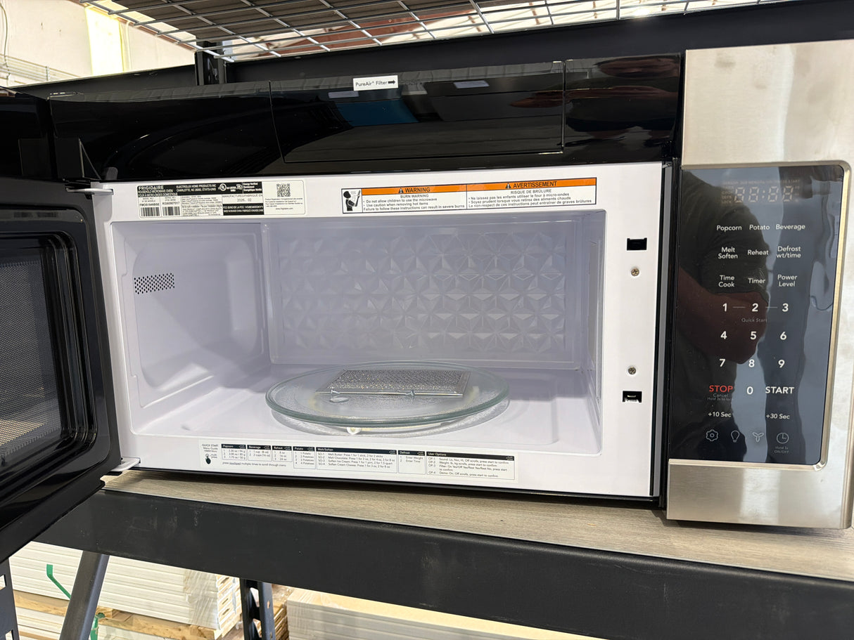 T9ID28 - Frigidaire FMOS1846BS Over-the-Range Microwave