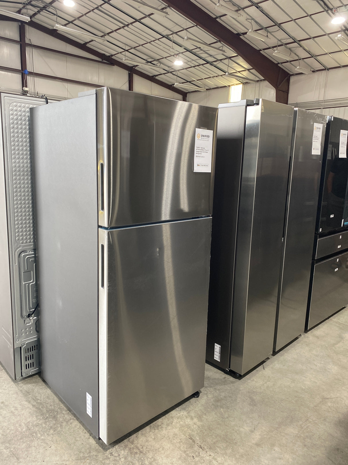 T12ID14 - Samsung RF29DB9600QLAA 29 cu. ft. 4-Door Flex French Door Refrigerator