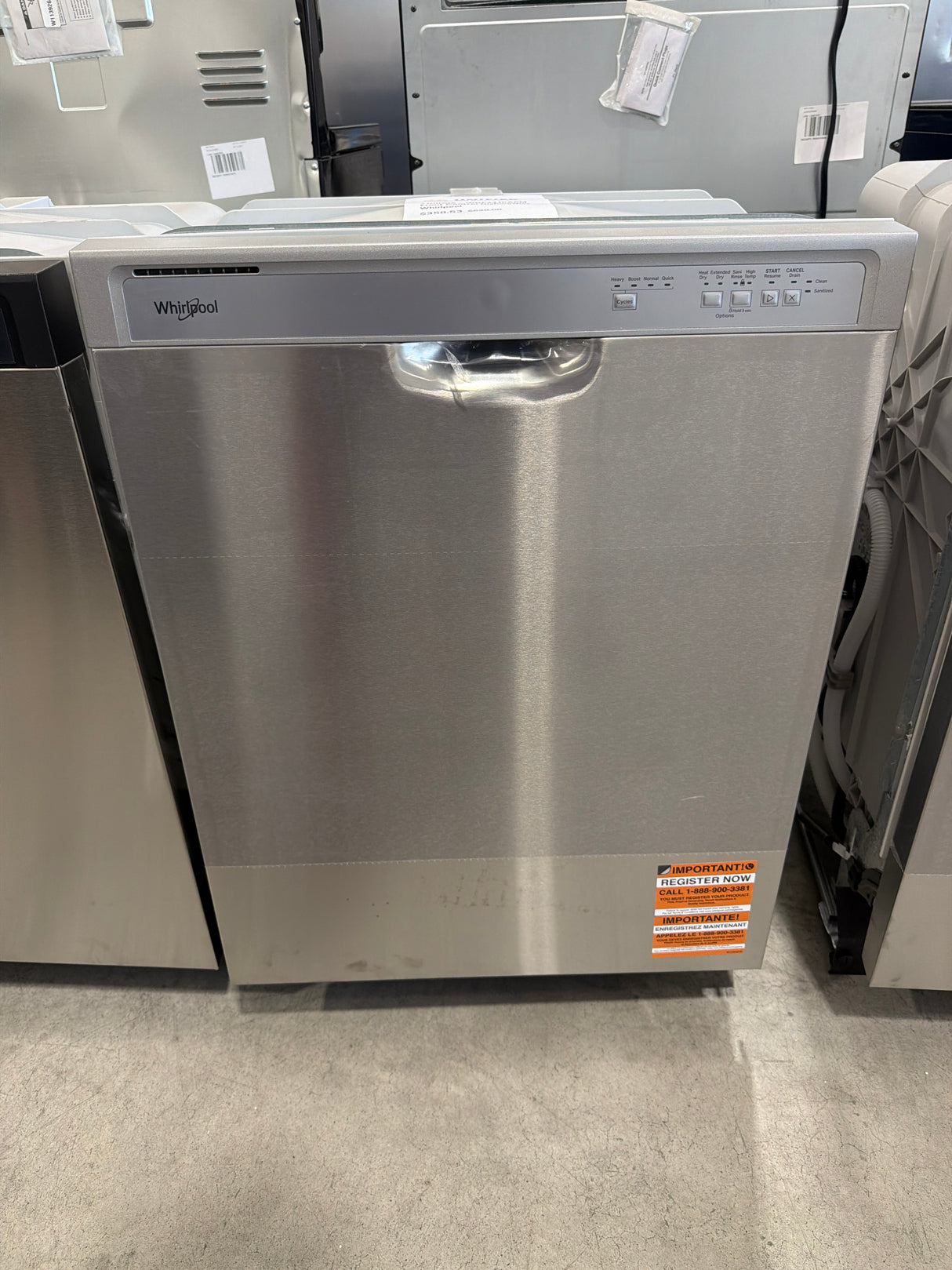 T10ID02 – WDF341PAPM Front Control Dishwasher – Whirlpool