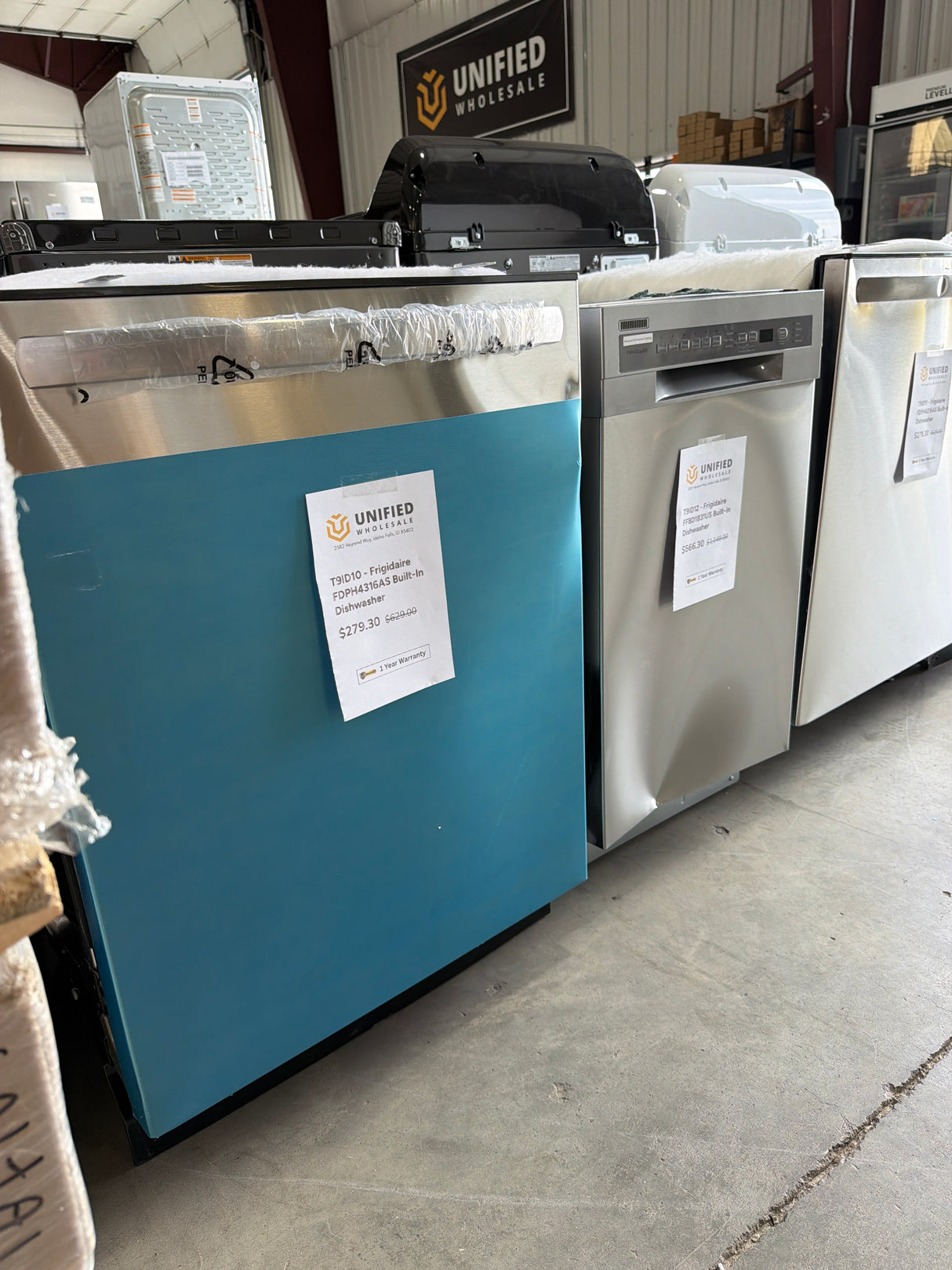 T9ID10 - Frigidaire FDPH4316AS Built-In Dishwasher