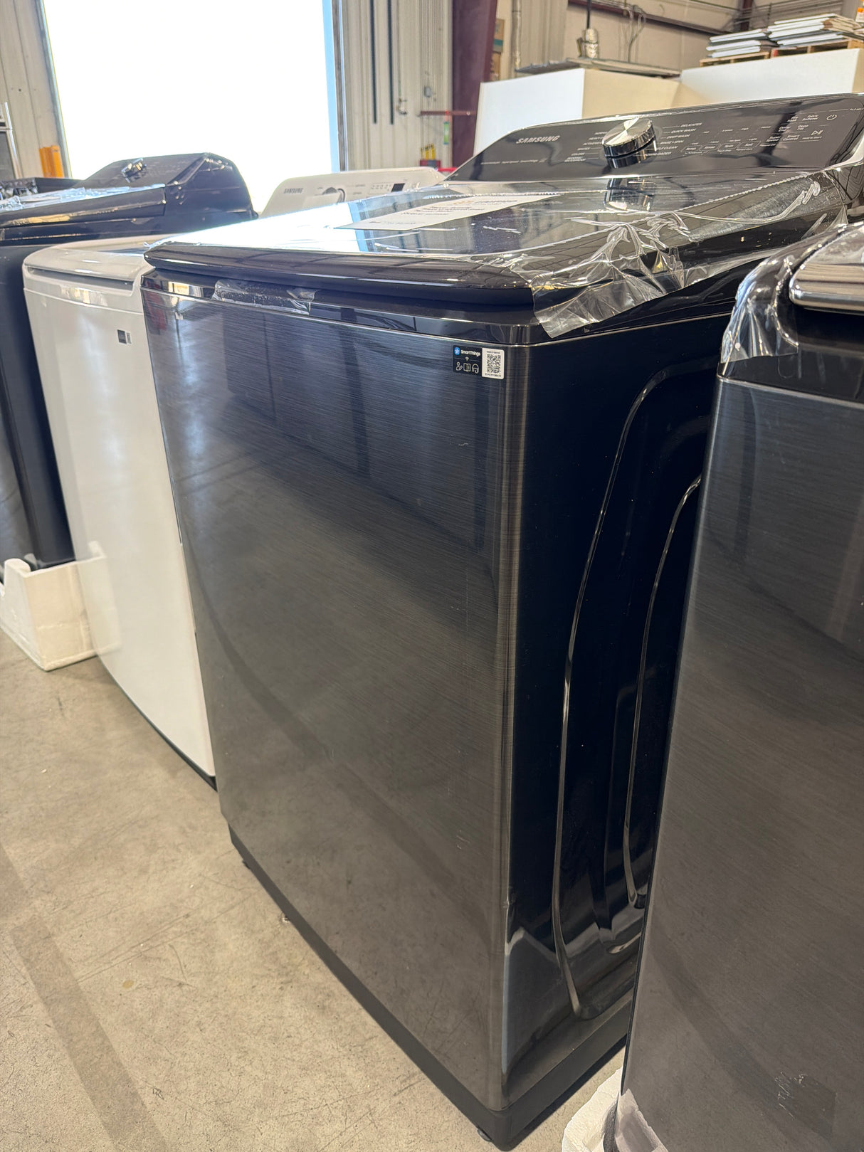 T8ID38 - Samsung WA55CG7100AVUS Smart Top Load Washer