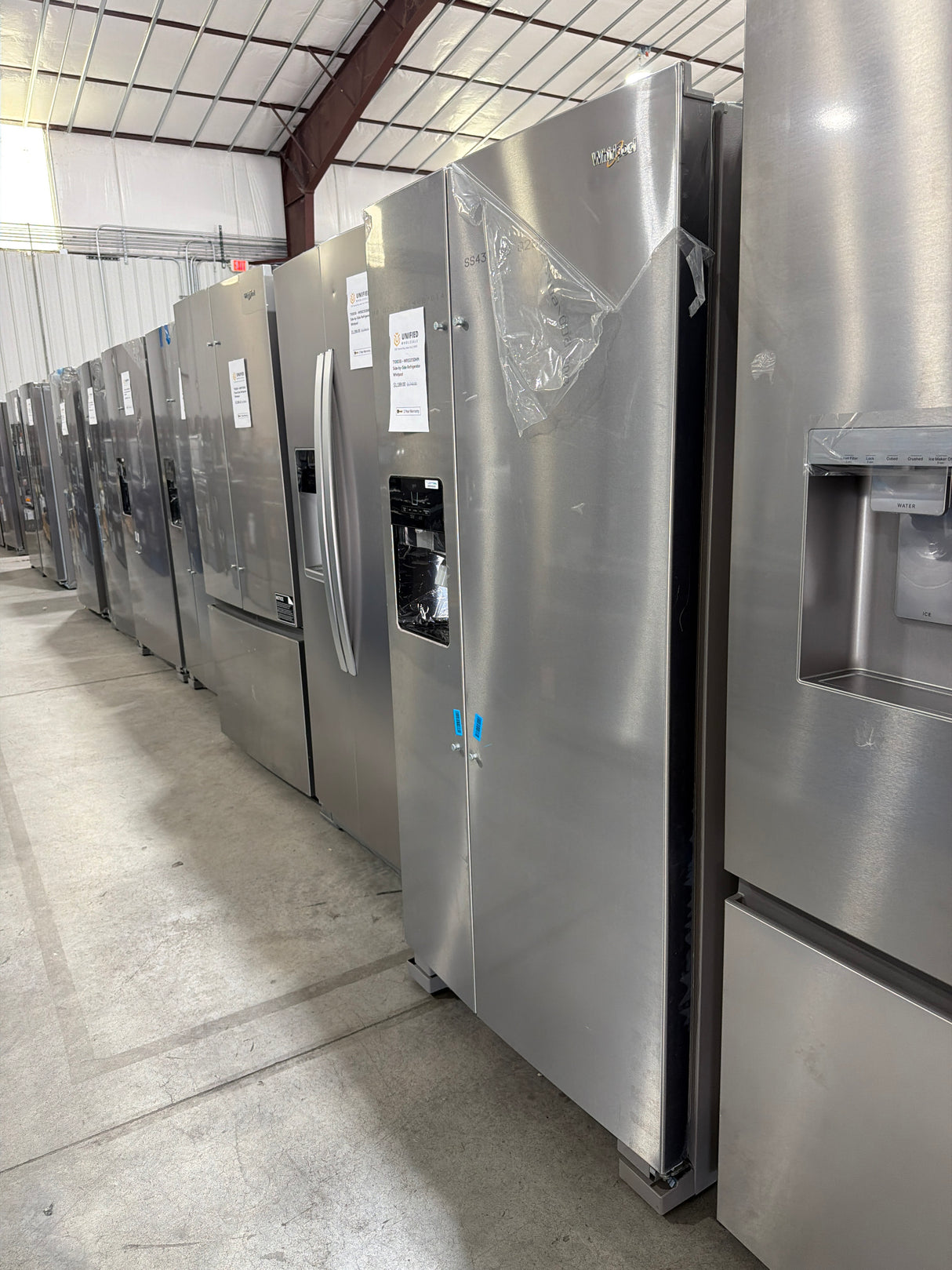 T10ID38 – WRS331SDHM Side-by-Side Refrigerator – Whirlpool