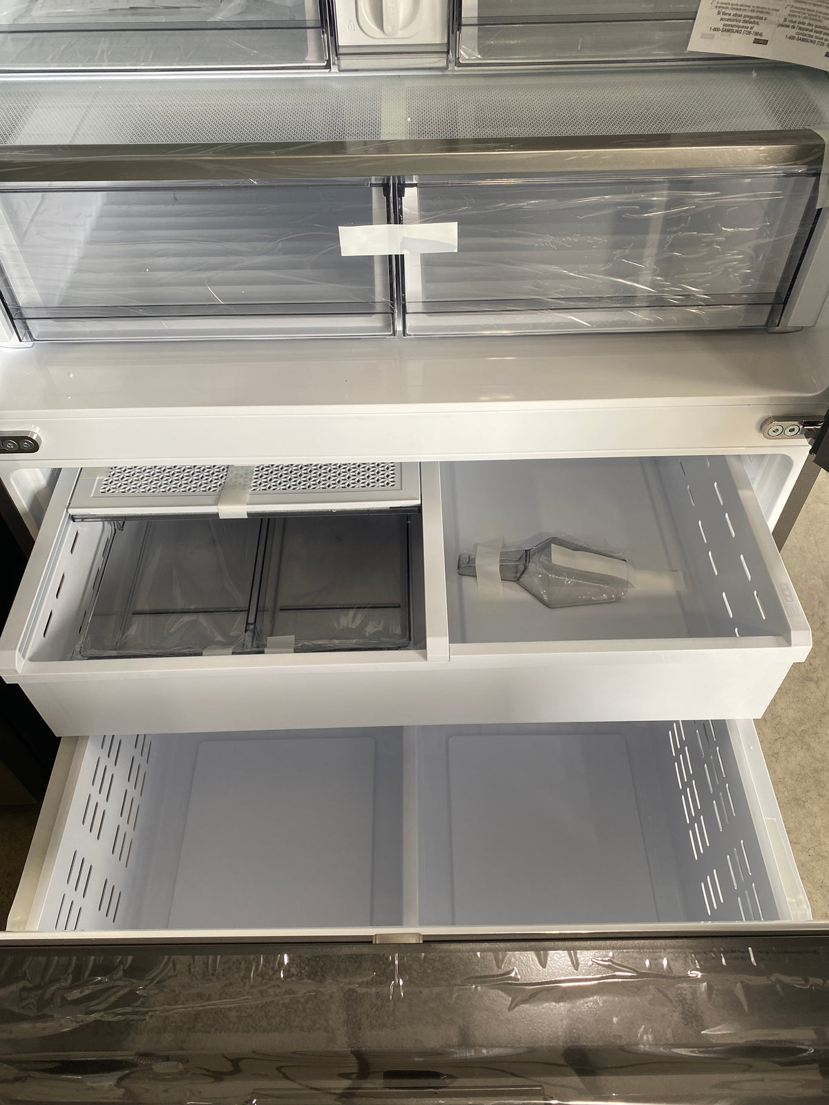 T13ID10 – RF30BB6600QLAA 30 Cu. Ft. 3-Door French Door Refrigerator – Samsung