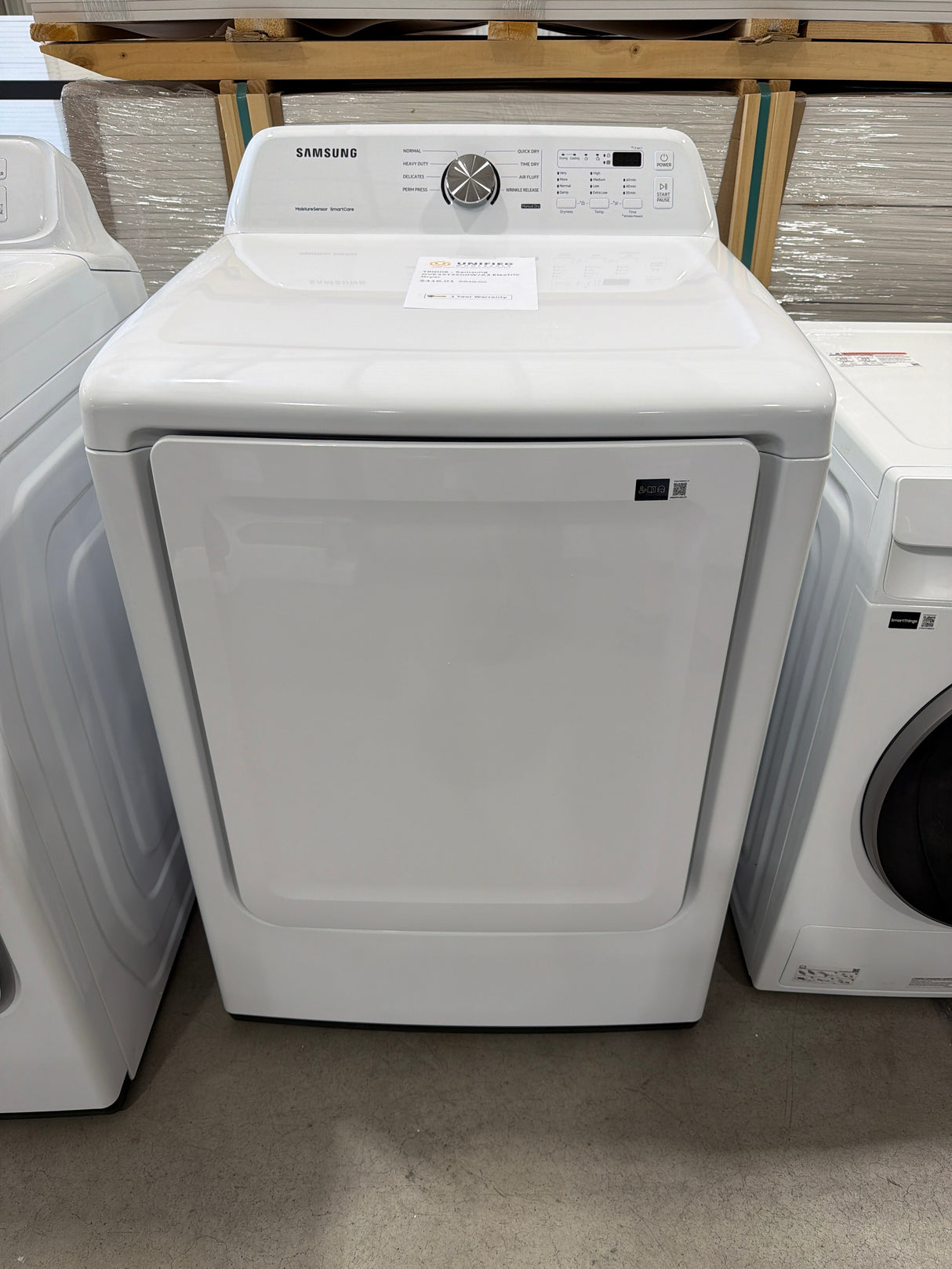 T8ID06 - Samsung DVE45T3200W/A3 Electric Dryer