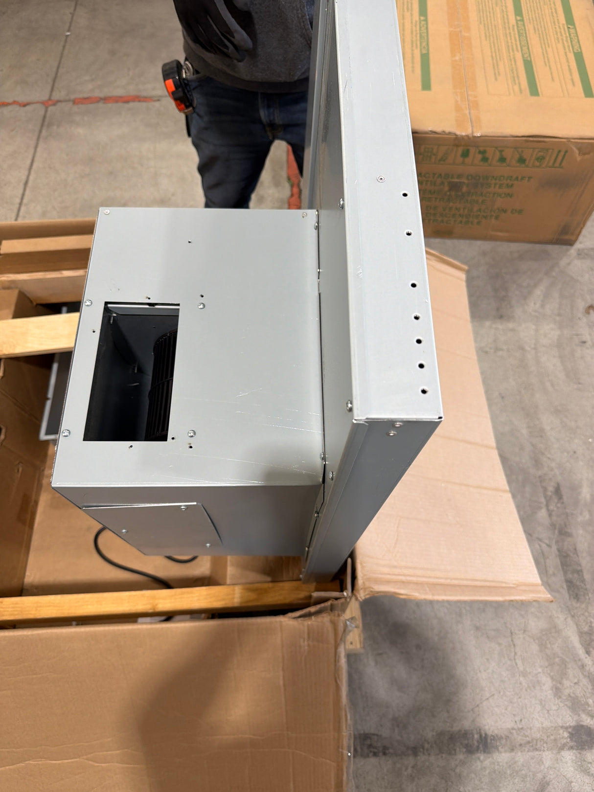 T7ID43 KitchenAid KXD4636YSS Downdraft Vent