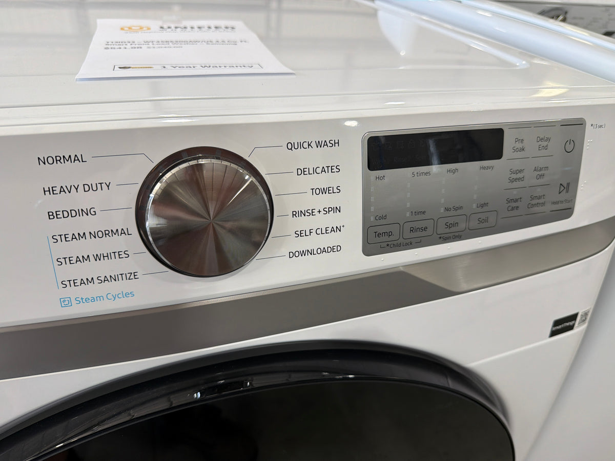 T13ID33 – WF45B6300AW/US 4.5 Cu. Ft. Smart Front Load Washer – Samsung