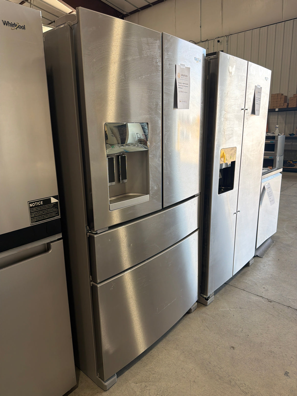 T10ID30 – WRMF3636RZ French Door Refrigerator – Whirlpool