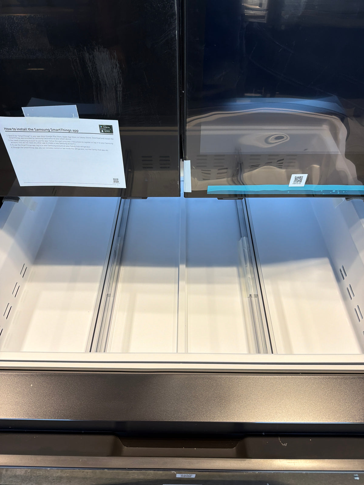 Samsung 29 cu ft French Door Refrigerator RF90F29AECEAA – T2NP32