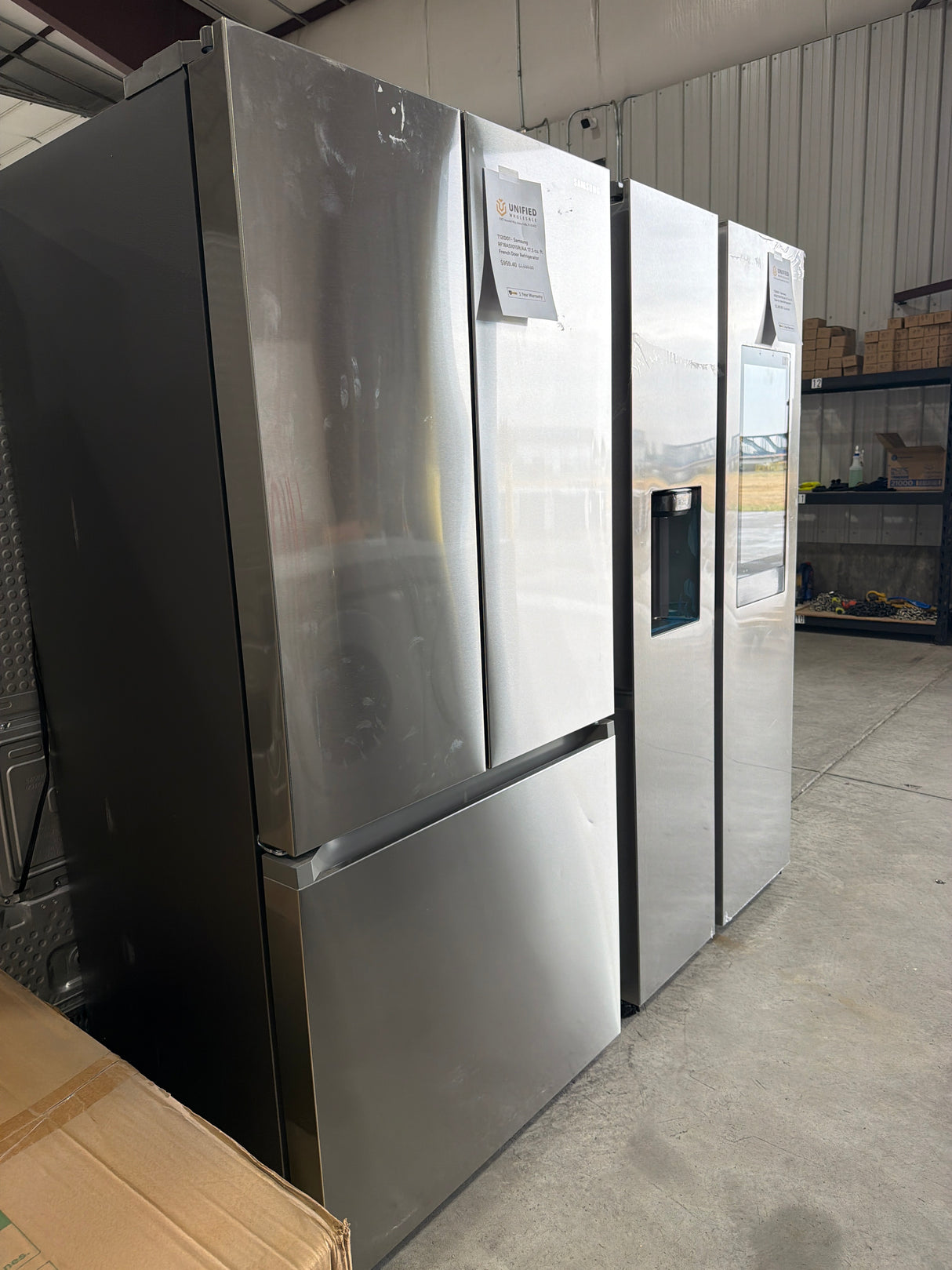T12ID01 - Samsung RF18A5101SR/AA 17.5 cu. ft. French Door Refrigerator