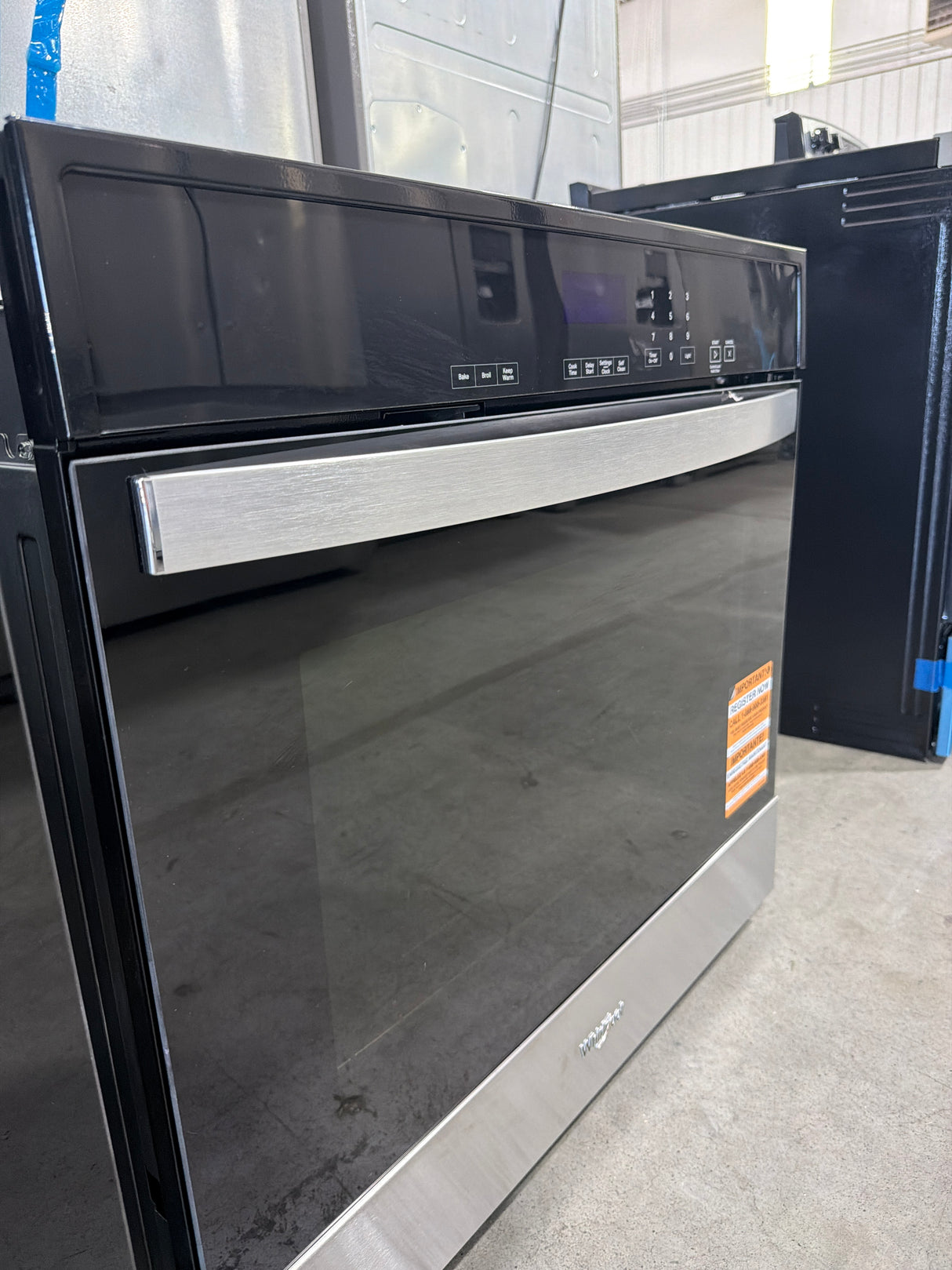 T10ID54 – WOES3030LS 30" Single Electric Wall Oven – Whirlpool