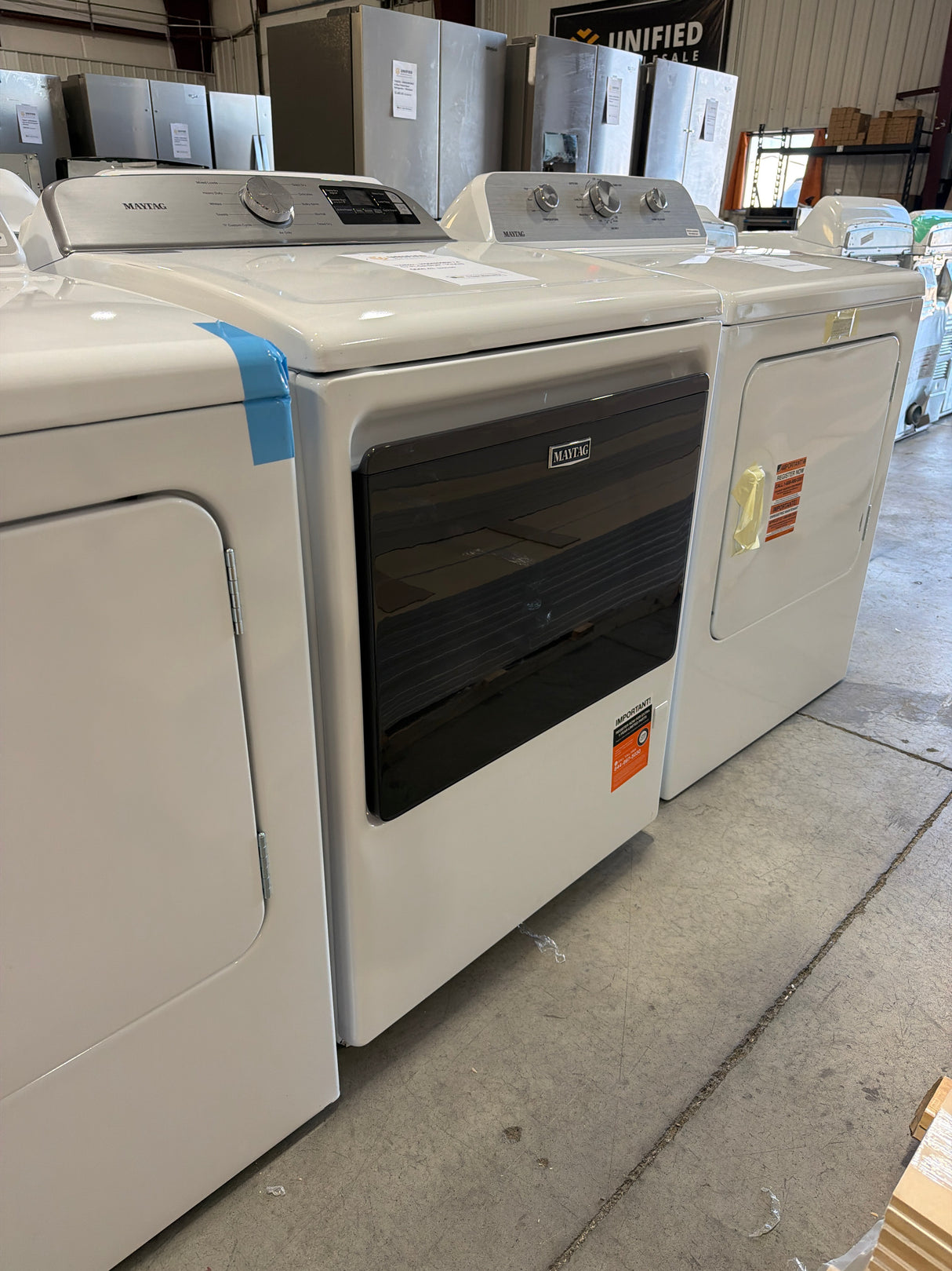 T10ID22 – MGD6205RW 7.4 Cu. Ft. Gas Dryer – Maytag