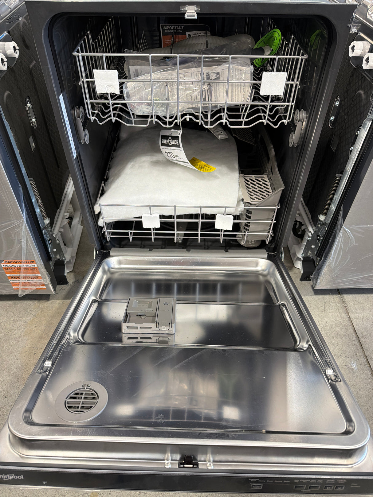 T10ID03 – WDP540HAMZ Top Control Dishwasher – Whirlpool