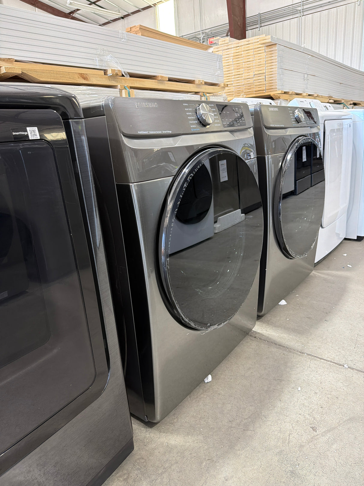 T8ID03 - Samsung DVE45B6300P/A3 Smart Electric Dryer