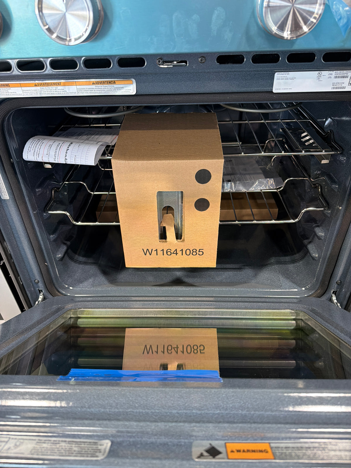 KitchenAid 5.3 cu ft Smart Slide-In Electric Range KSES530SPS - scratch and dent, Nampa ID (photo 4)