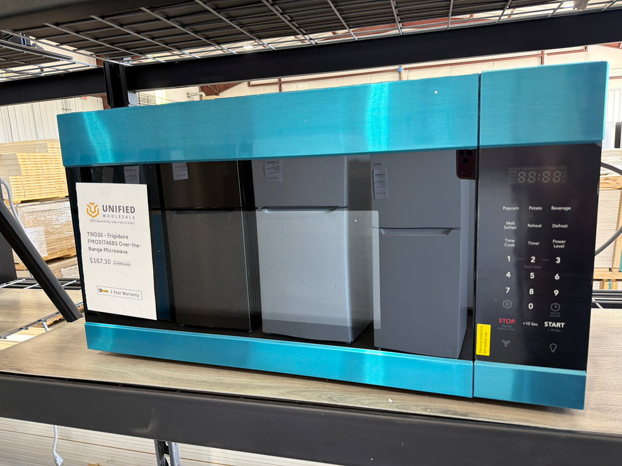 T9ID26 - Frigidaire FMOS1746BS Over-the-Range Microwave