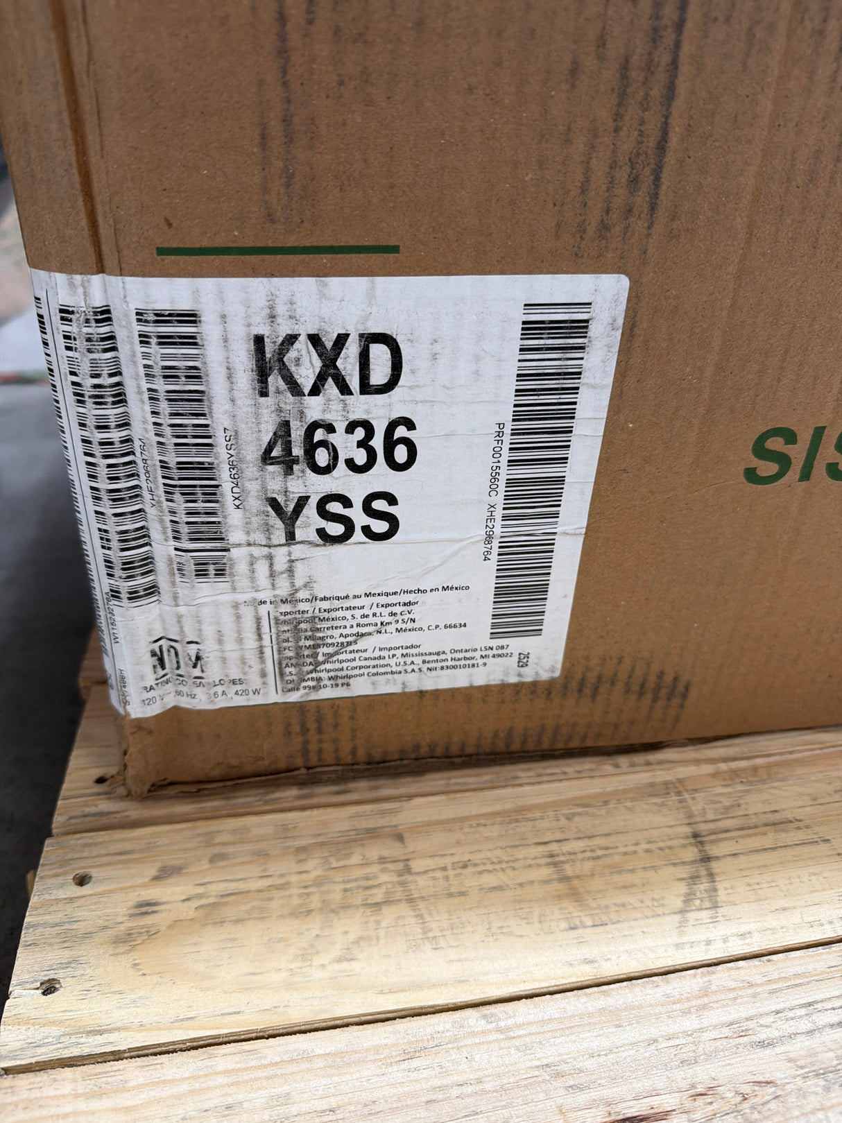 T7ID43 KitchenAid KXD4636YSS Downdraft Vent