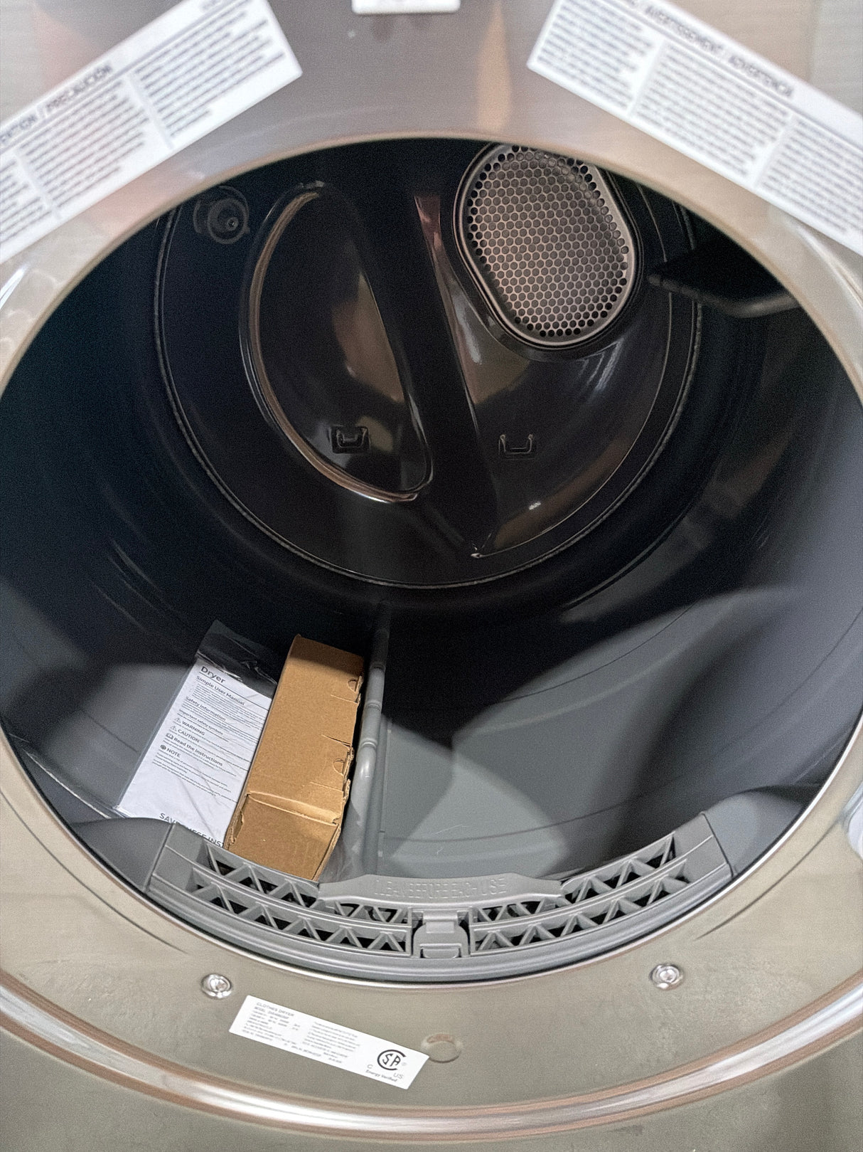 T12ID43 - Samsung DVE45B6300P/A3 7.4 cu. ft. Electric Dryer