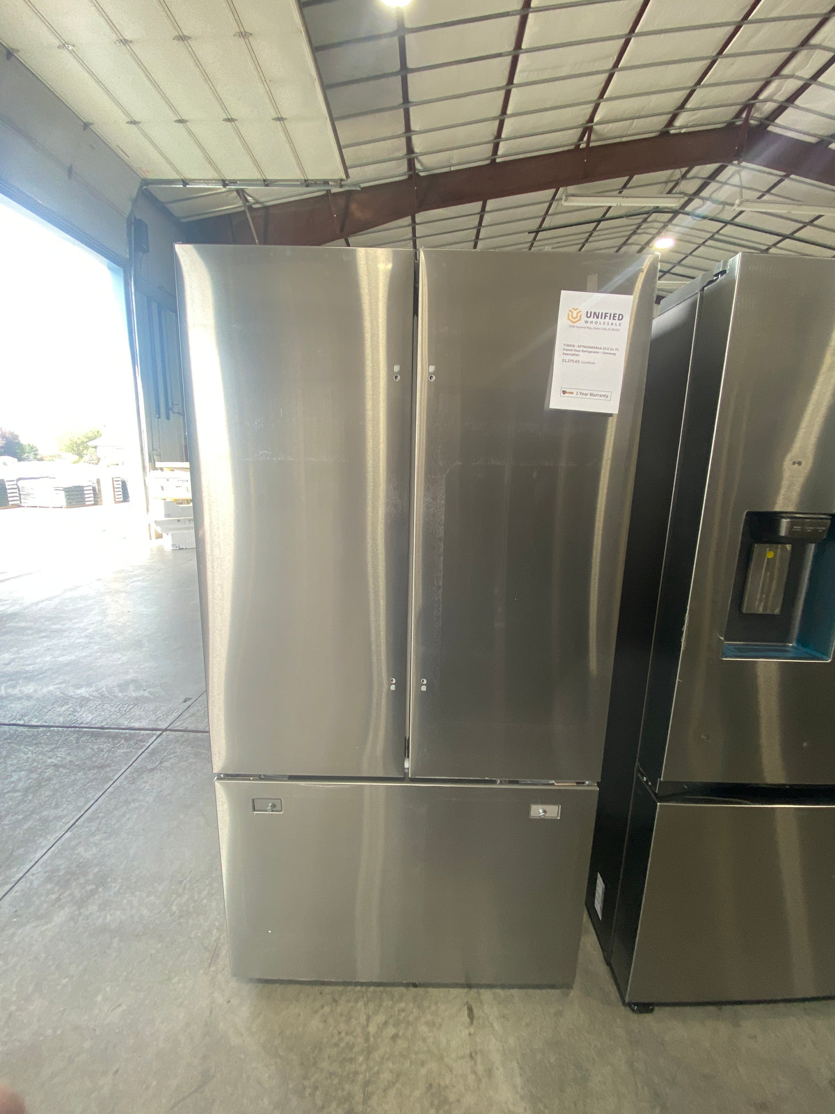 T13ID18 – RF70H25KERAA 23.5 Cu. Ft. French Door Refrigerator – Samsung Description