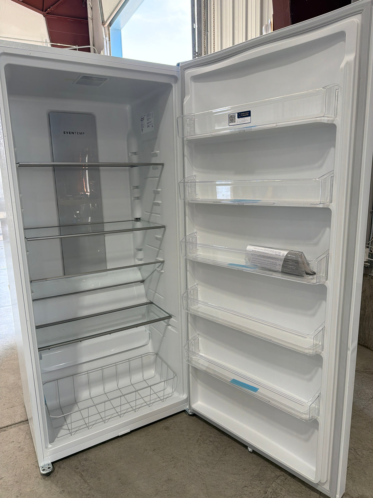 T9ID33 - Frigidaire FRAE2024AW Upright Refrigerator