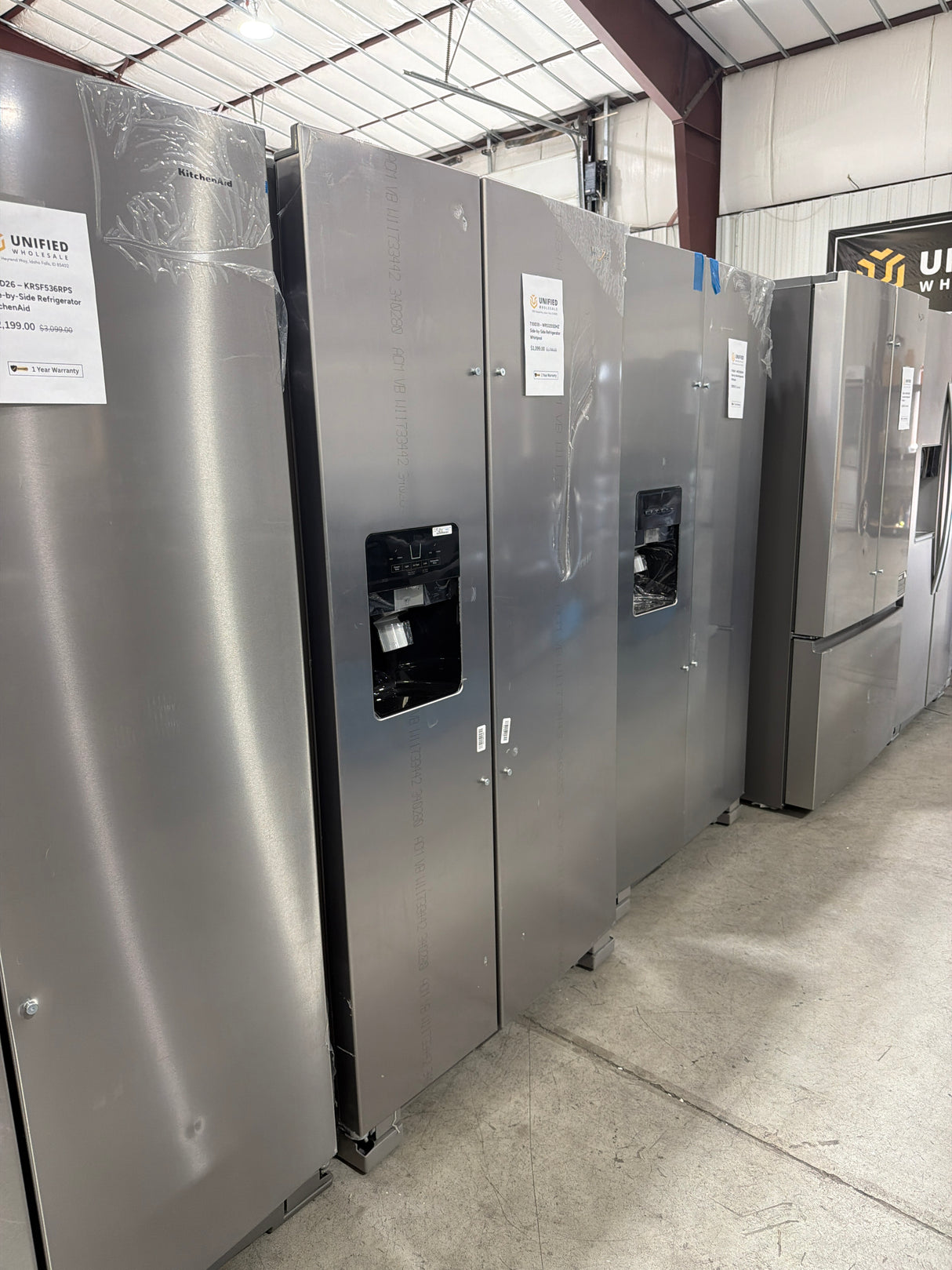 T10ID39 – WRS325SDHZ Side-by-Side Refrigerator – Whirlpool