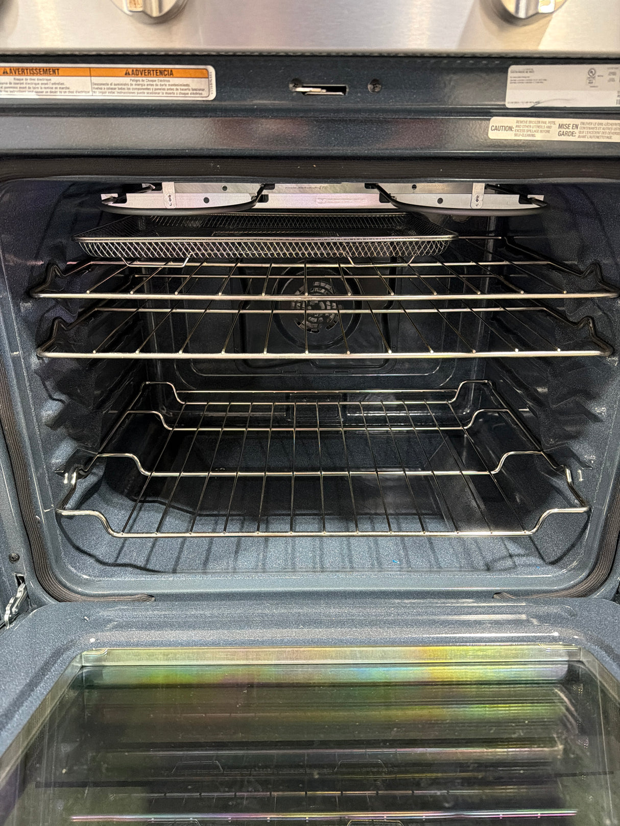 T7ID24 Whirlpool WSES7530RZ Range Electric Air Fry + Steam
