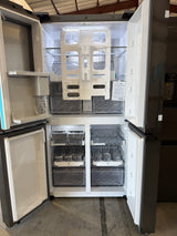 T8ID18 - Samsung RF23DB9900QD/AA Bespoke 4-Door Flex Refrigerator