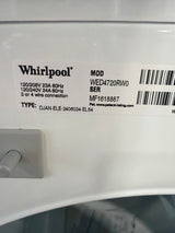 T10ID11 – WED4720RW 7.0 Cu. Ft. Electric Dryer – Whirlpool
