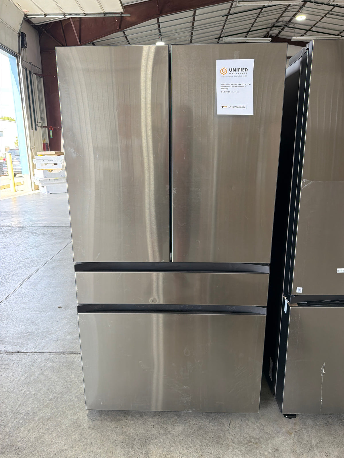 T13ID11 – RF70F29MERAA 29 Cu. Ft. 4-Door French Door Refrigerator – Samsung