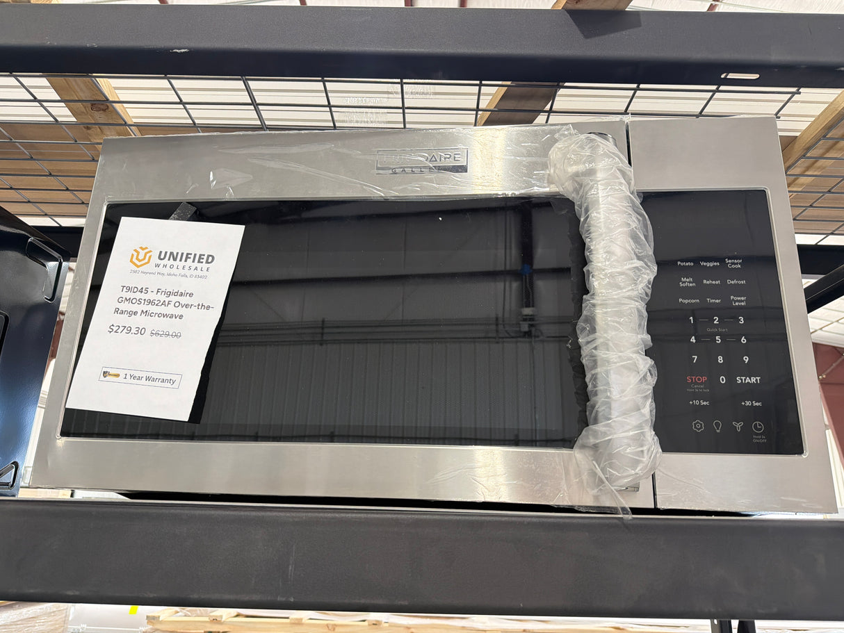 T9ID45 - Frigidaire GMOS1962AF Over-the-Range Microwave