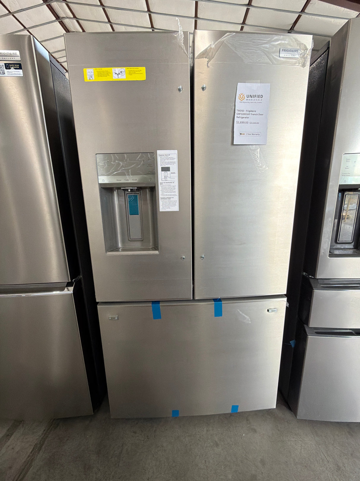 T9ID50 - Frigidaire GRFS2853AF French Door Refrigerator