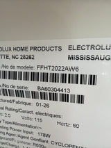 T9ID16 - Frigidaire FFHT2022AW Top Freezer Refrigerator