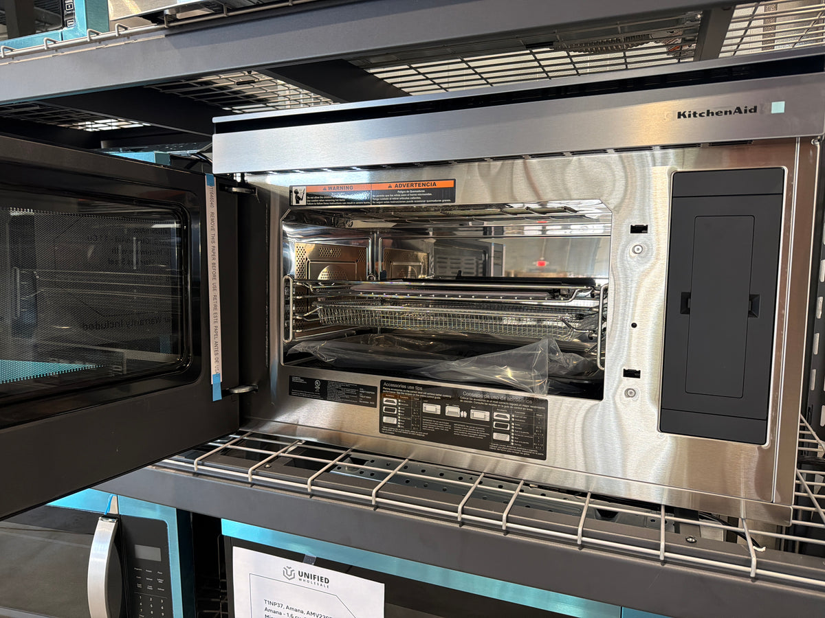 KitchenAid 1.1 cu ft Built-In Convection Microwave KMBT730SPS – T1NP36