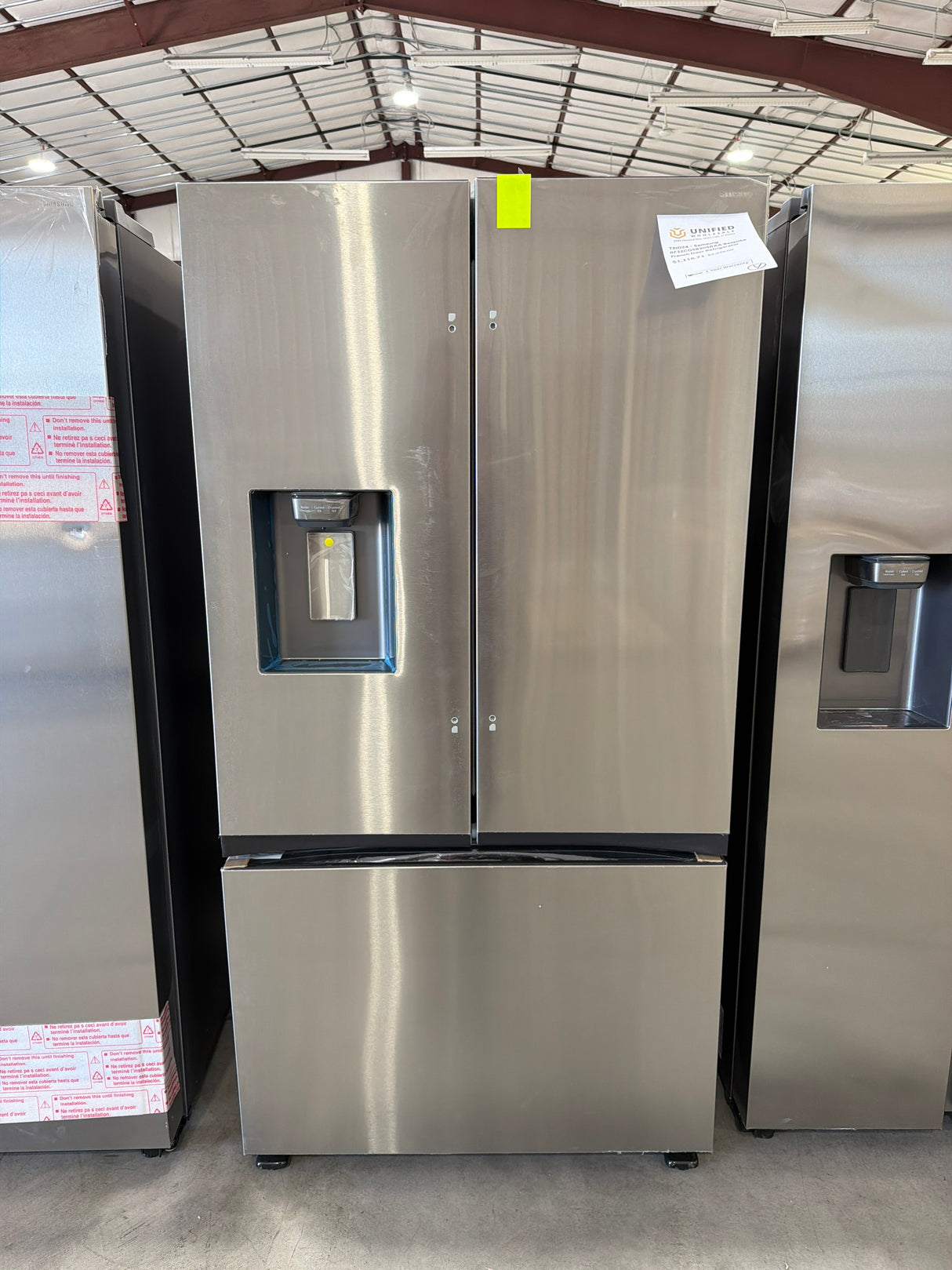 T8ID24 - Samsung RF32CG5B30SRAA Bespoke French Door Refrigerator