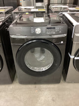 T2ID08 - 7.5-cu ft Stackable Vented Electric Dryer ( Fingerprint Resistant Black Stainless Steel) DVE45T6000V/A3